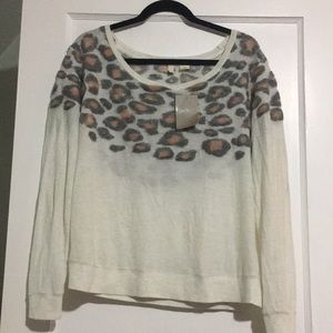 NWT Anthropologie sweater Sz Large